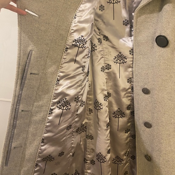 Soia & Kyo Gray Wool Coat - Picture 3 of 11